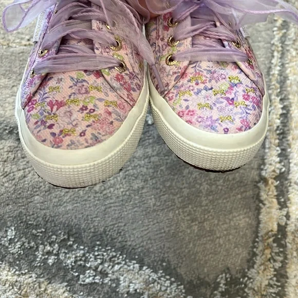 LoveShackFancy x Superga Floral Sneakers - Picture 8 of 13